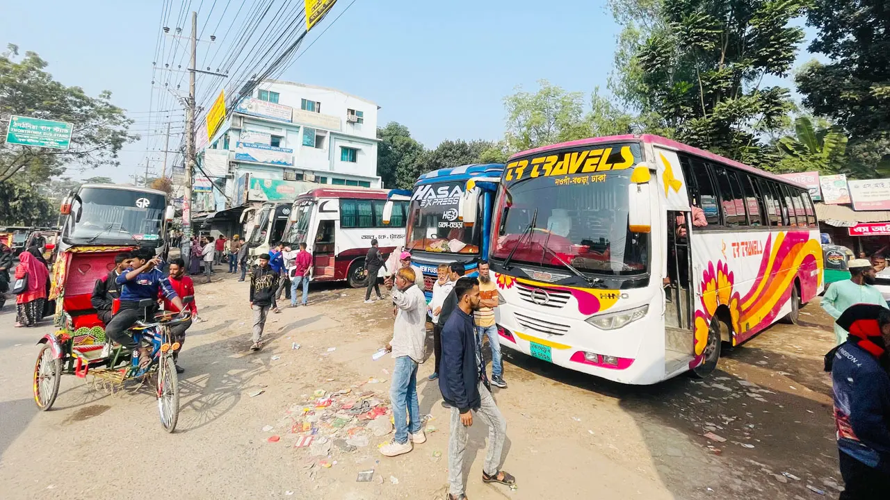 বগুড়া থেকে ঢাকায় যাবেন অর্ধ লক্ষাধিক নেতাকর্মী, প্রস্তুত ৫০০ বাস