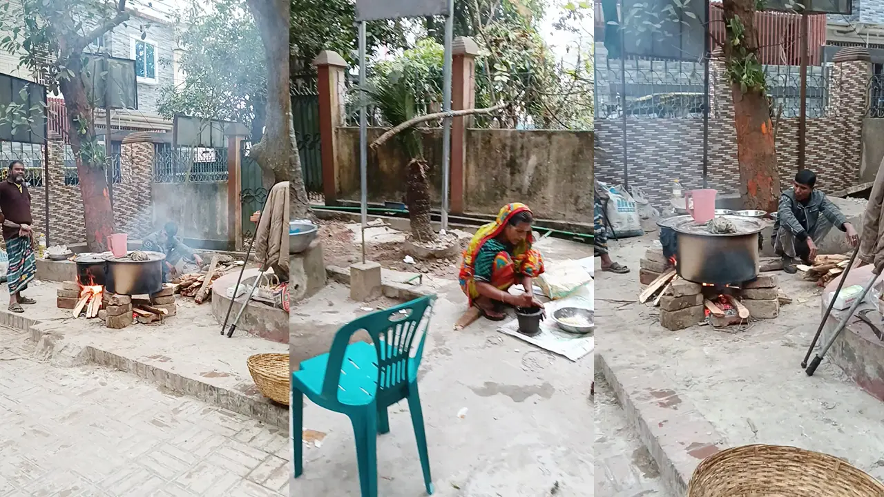 রাষ্ট্রীয় শোকের নির্দেশনা না মেনে সরকারি দপ্তরে ভূরিভোজ