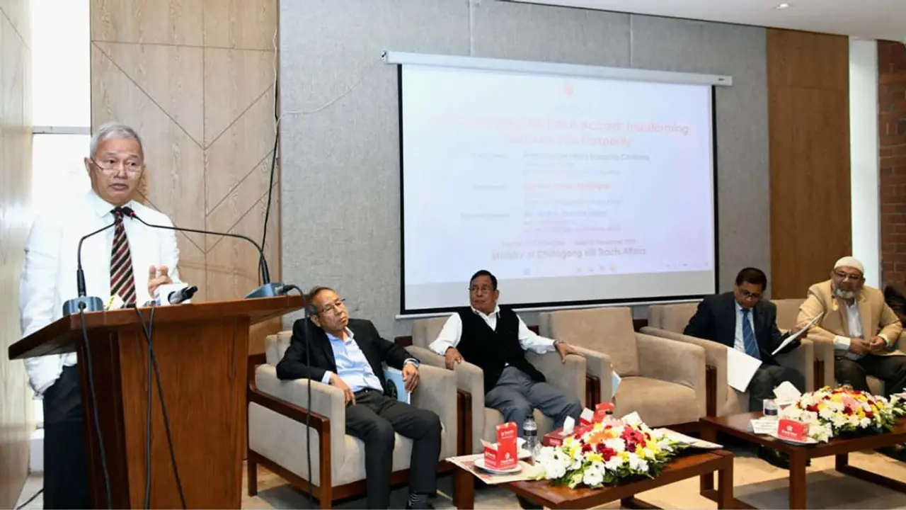 পার্বত্য চট্টগ্রাম চুক্তি একটি মহৎ অঙ্গীকার : পার্বত্য উপদেষ্টা