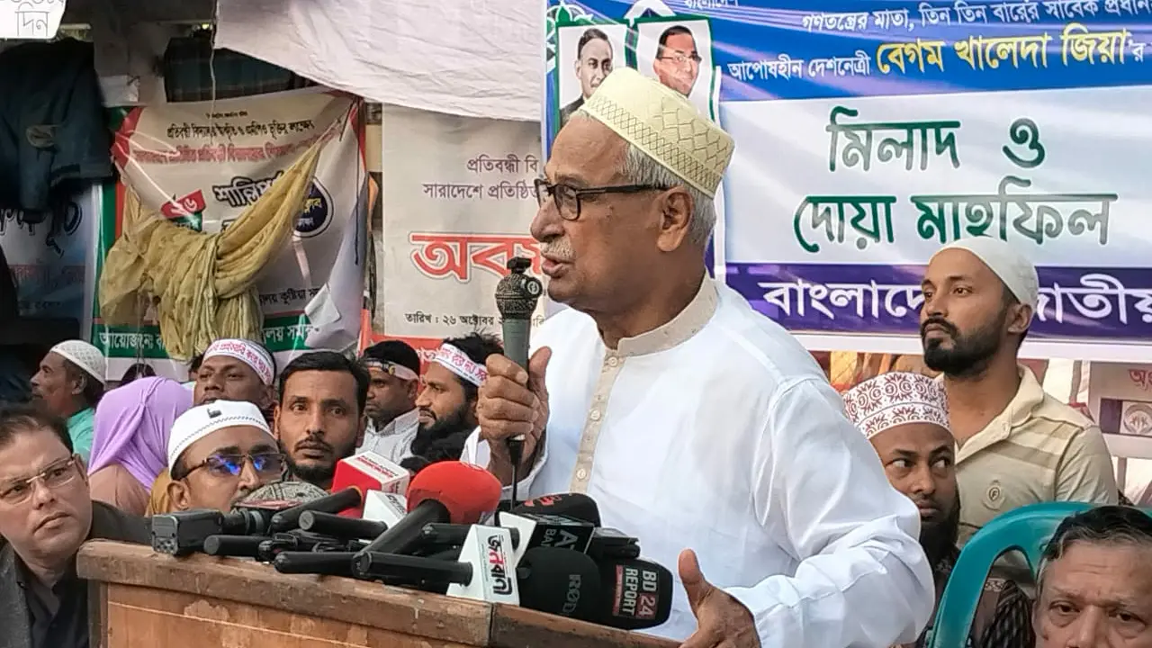 মানুষের ভালোবাসা ও দোয়ায় খালেদা জিয়া সুস্থ হয়ে উঠবেন : ফারুক
