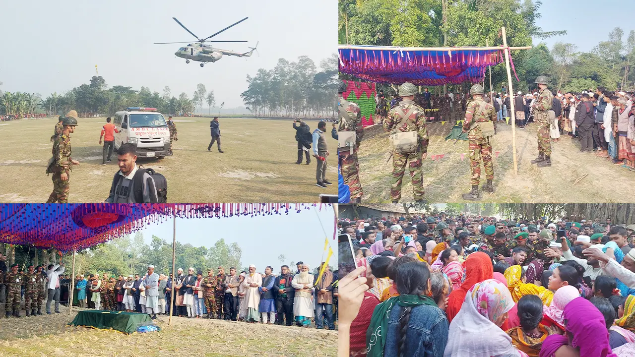 বাড়িতে পৌঁছেছে শহীদ সবুজ মিয়ার মরদেহ, চলছে দাফনের প্রস্তুতি