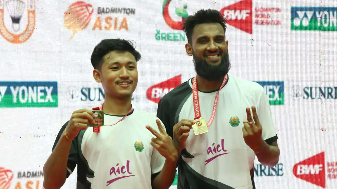 অল-বাংলাদেশ ফাইনালে গৌরব-তানভীর জুটি চ্যাম্পিয়ন