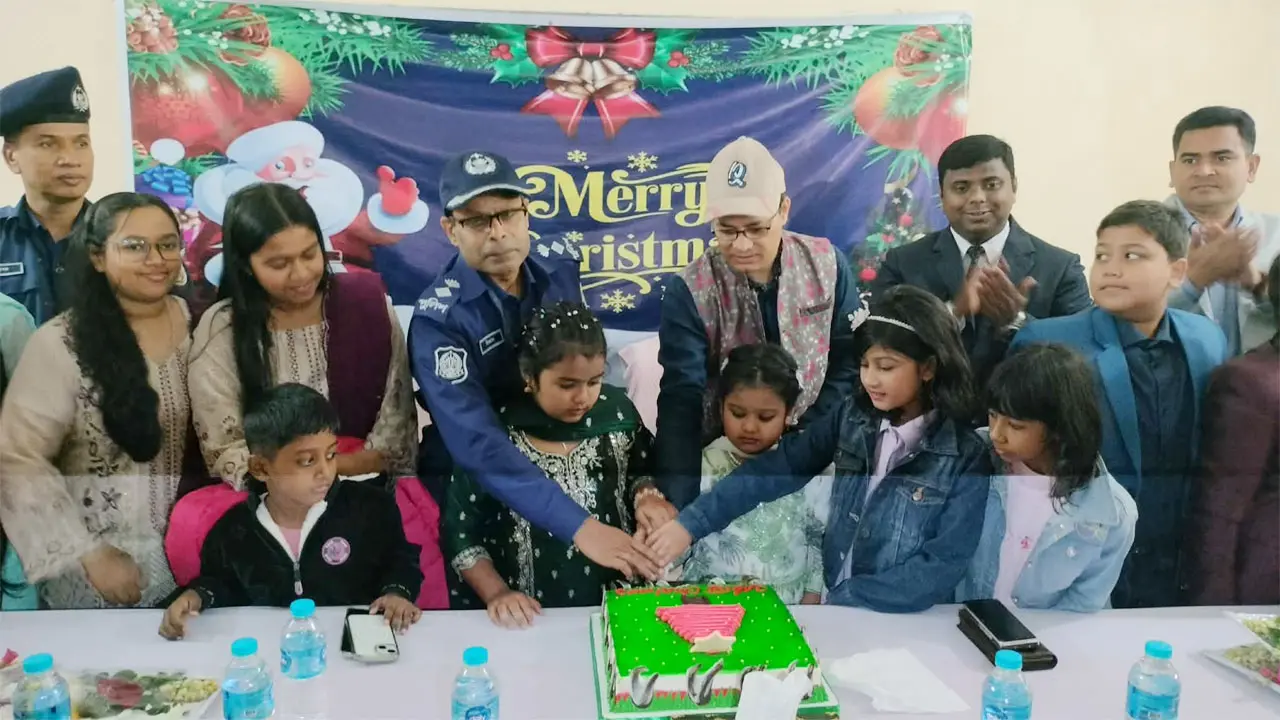 ঝালকাঠির একমাত্র খ্রিস্টান পল্লীতে ২২ পরিবারের বড়দিন উদযাপন