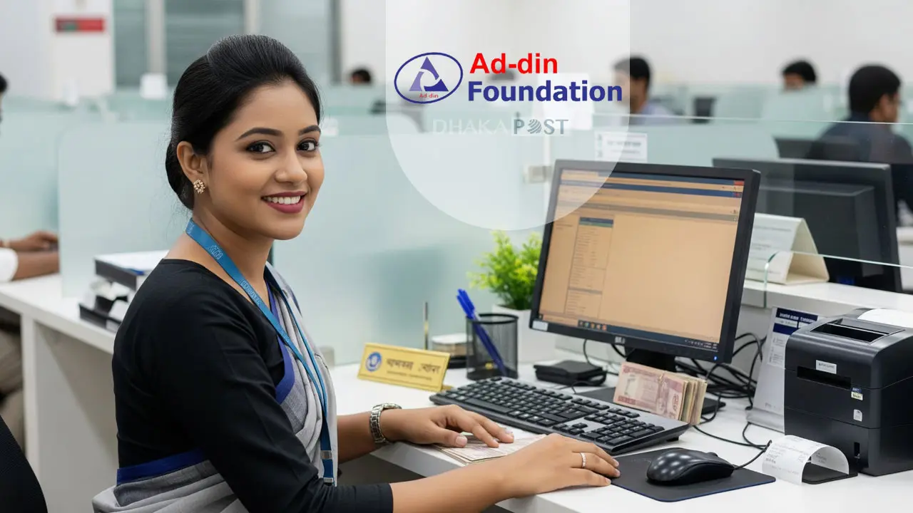 অ্যাকাউন্টসে জনবল নিয়োগ দিচ্ছে আদ-দ্বীন ফাউন্ডেশন