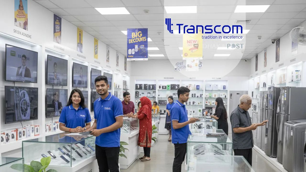 ট্রান্সকম গ্রুপে নিয়োগ বিজ্ঞপ্তি, কাজ শোরুমে