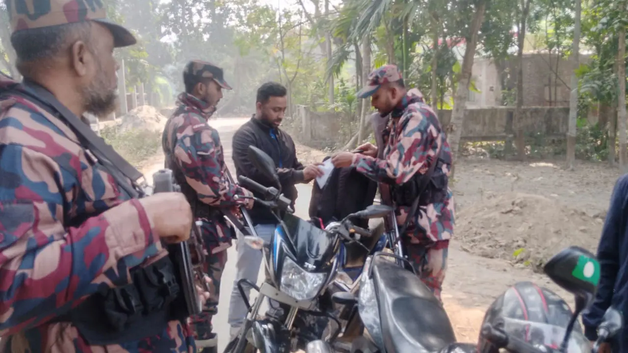 যশোরের ৭০ কিলোমিটার সীমান্তজুড়ে বিজিবির নিরাপত্তা জোরদার