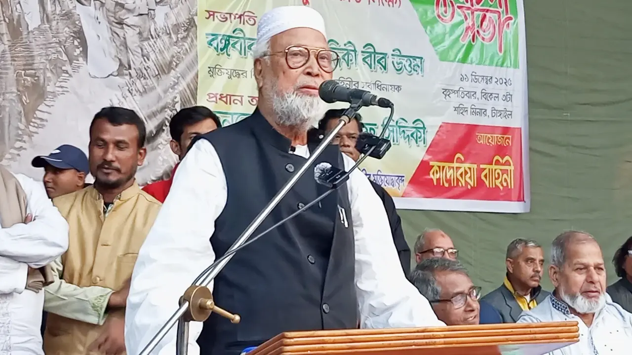 ‘শুধু বিএনপি-জামায়াত-এনসিপিকে নিয়ে নির্বাচন হলে আমরা ভোটে যাব না’