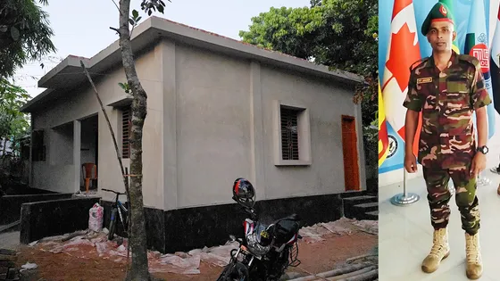 নতুন পাকা ঘরের স্বপ্ন অপূর্ণই রইল শহীদ জাহাঙ্গীরের