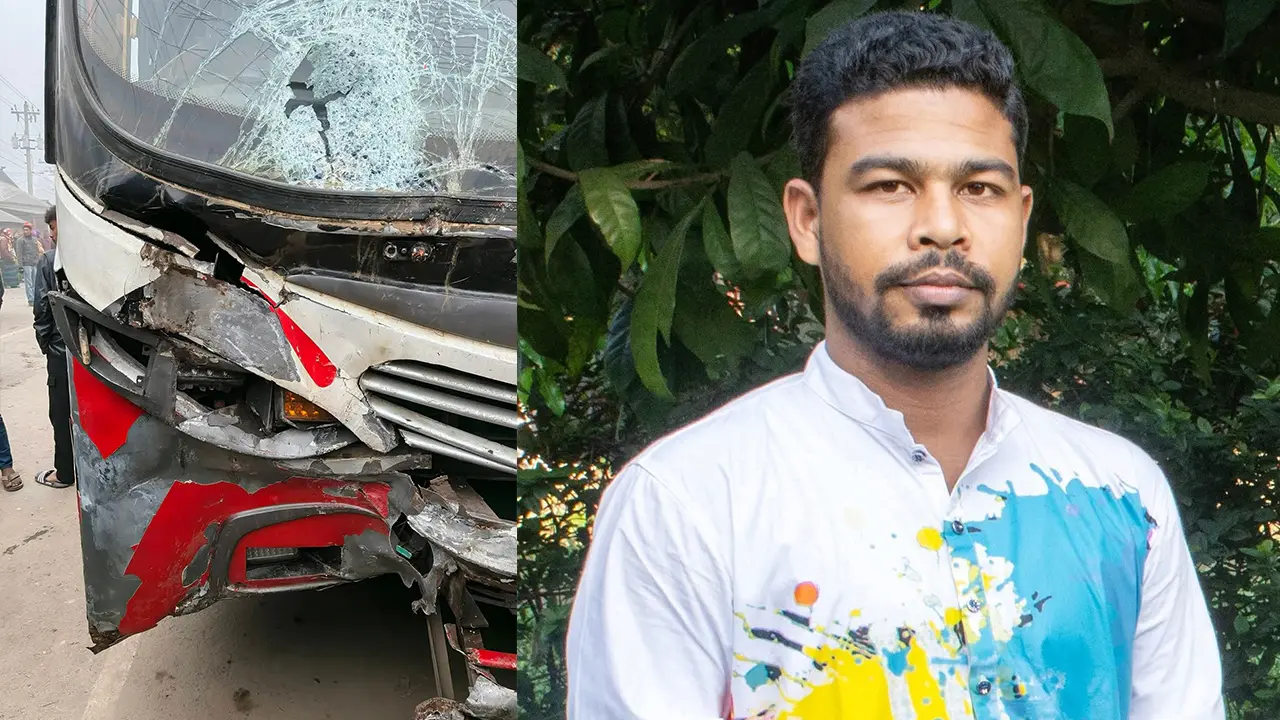 কুড়িগ্রামে বাস-মোটরসাইকেল মুখোমুখি সংঘর্ষে যুবক নিহত
