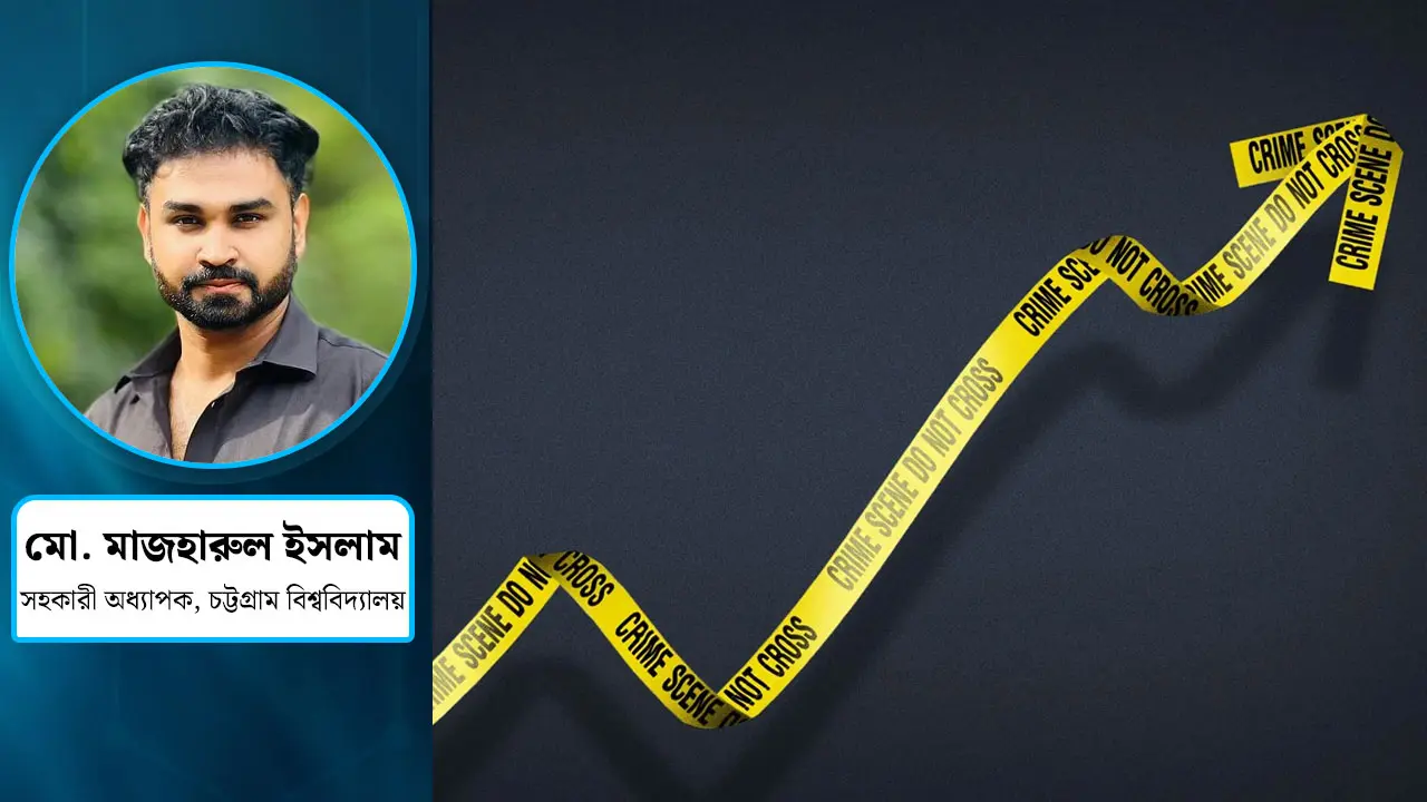 সমাজে অপরাধ বাড়ে কখন?