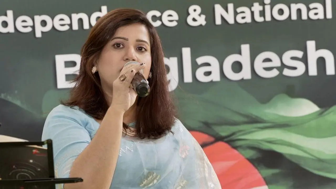 তারেক রহমানকে নিয়ে ন্যান্সির গান ‘নেতা আসছে’