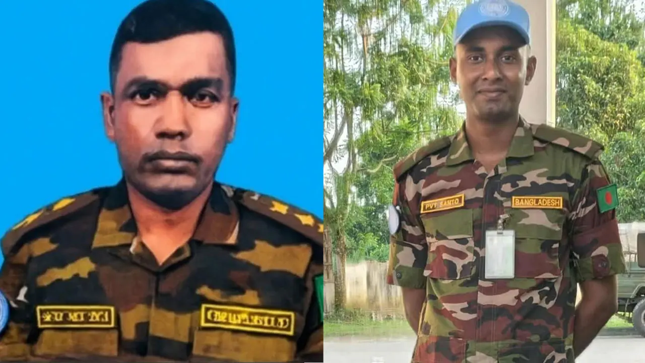 সুদানে শহীদ কুড়িগ্রামের দুই সেনাসদস্য, এলাকায় শোকের মাতম