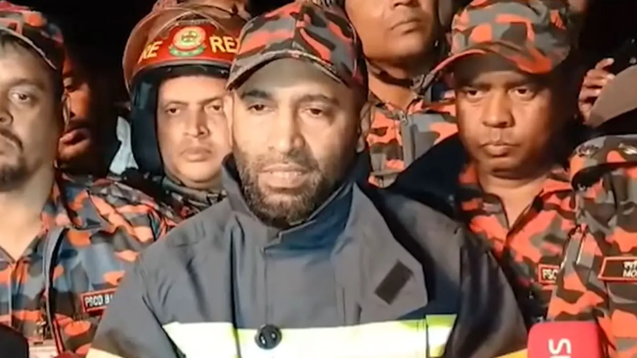 ৩১ ঘণ্টার রুদ্ধশ্বাস অভিযানের বর্ণনা দিলেন ফায়ার সার্ভিস কর্মকর্তা