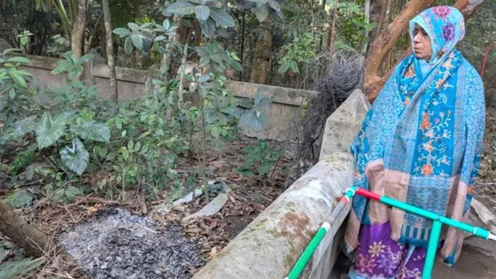 শরীয়তপুরে মহান বিজয় দিবসে বীর মুক্তিযোদ্ধার কবরে আগুন