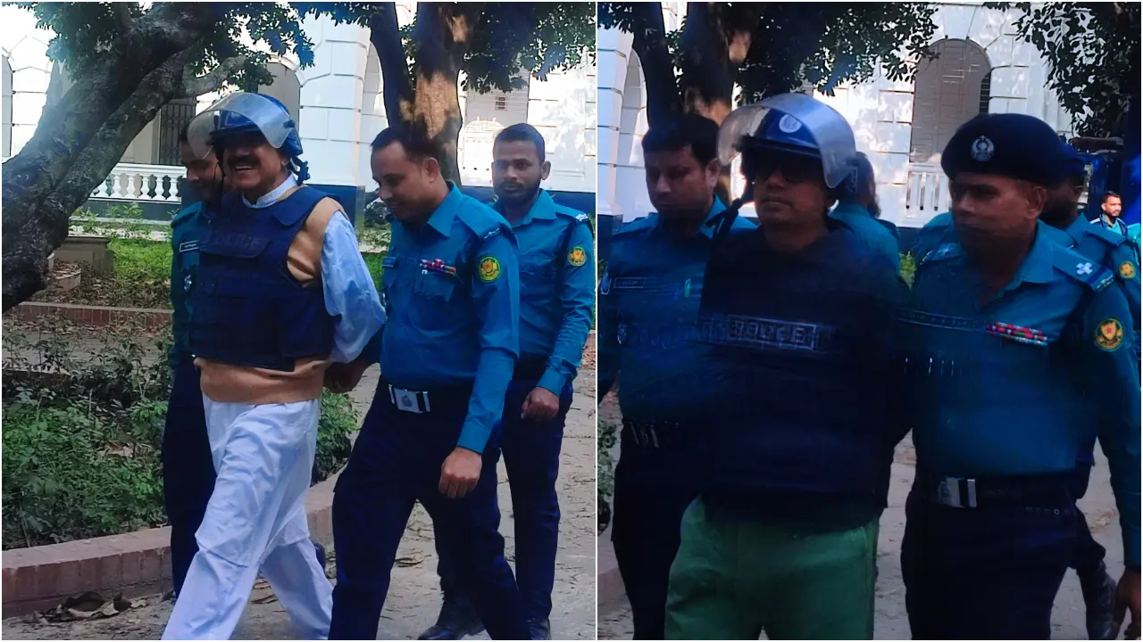 হাসিমুখে ট্রাইব্যুনালে শাজাহান খান, বিষণ্ণ পলক 