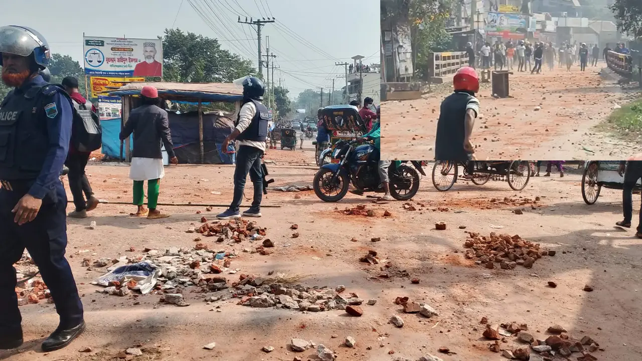 সিরাজগঞ্জে দুই এলাকার দফায় দফায় সংঘর্ষ, আহত ৩০