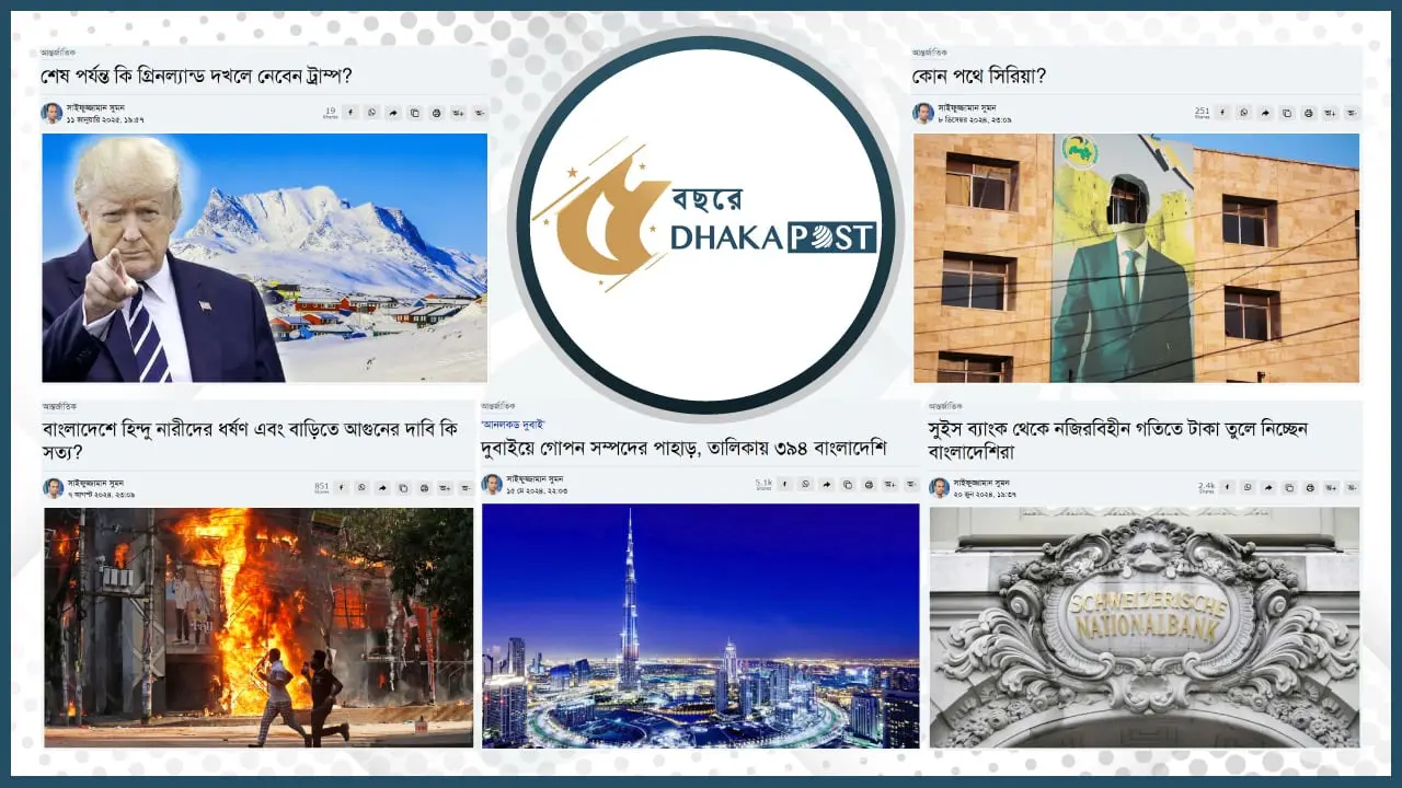 সংবাদ, বিশ্লেষণ ও সত্যের অনুসন্ধান : ঢাকা পোস্টের বৈশ্বিক দৃষ্টি