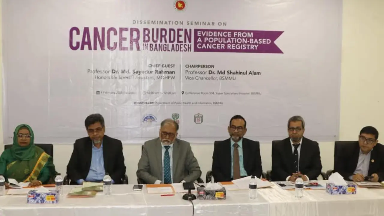 দেশে প্রতি লাখে ক্যান্সারে আক্রান্ত ১০৬, বছরে নতুন রোগী ৫৩ জন
