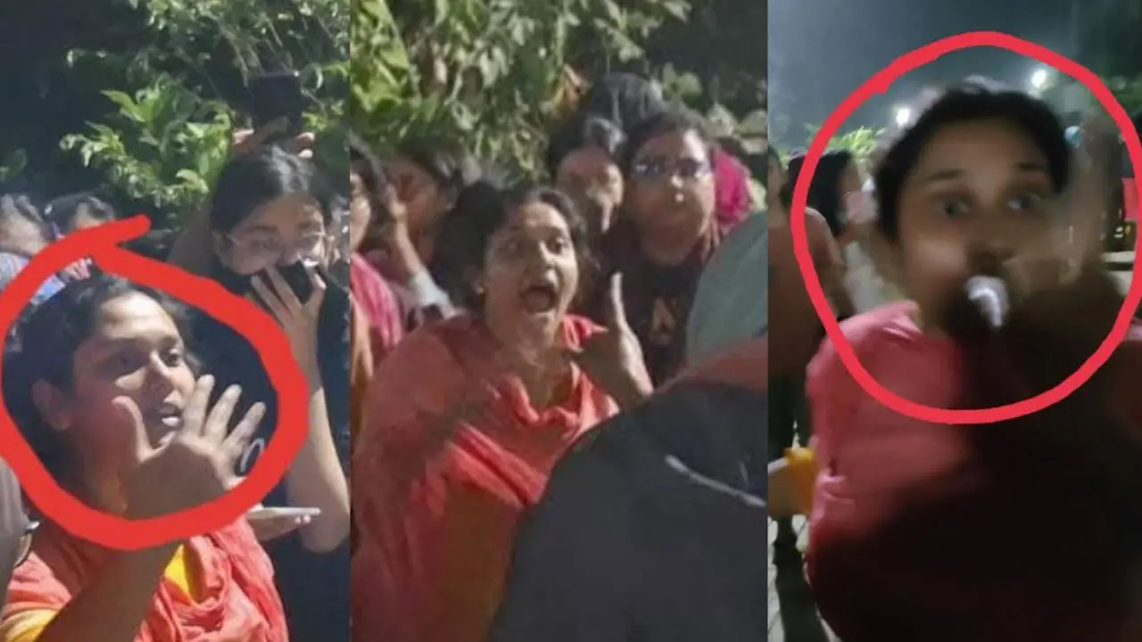 চবিতে শেখ হাসিনা হলের নামফলক ভাঙতে ছাত্রীদের বাধা
