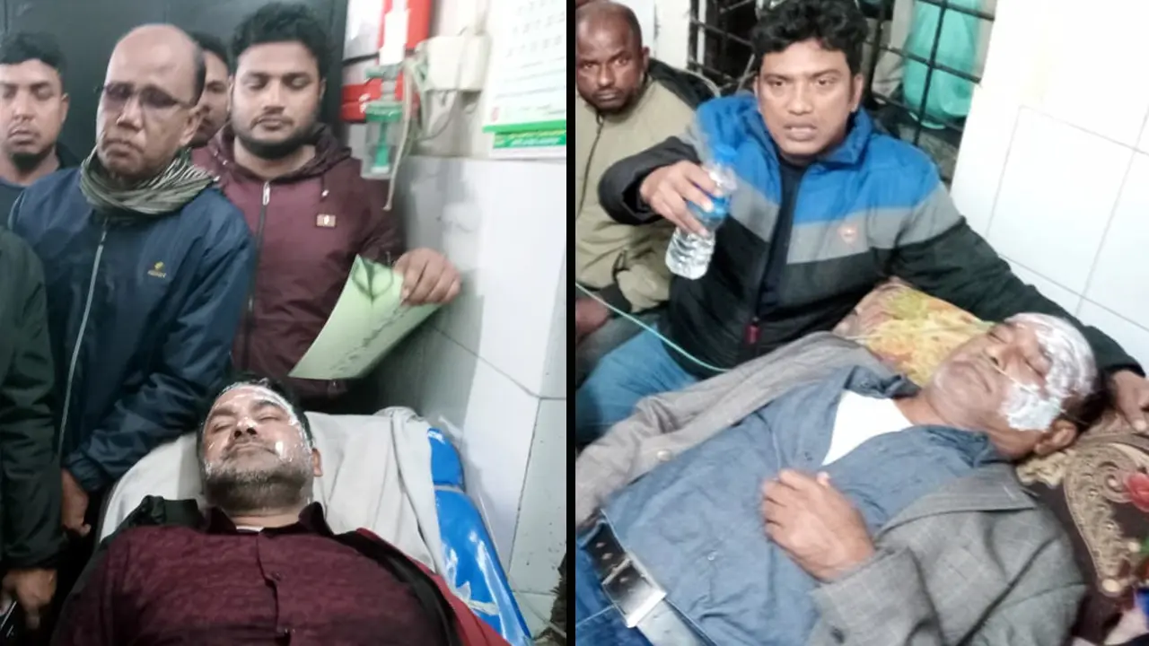 দিনাজপুরে বিএনপির মিছিলে ককটেল হামলা, আহত ৫