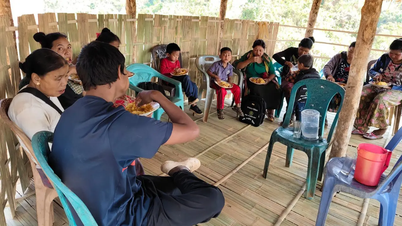 ২৩ মাস পর সেনা সহায়তায় ফিরল বাকলাই পাড়ার ১৫ পরিবার