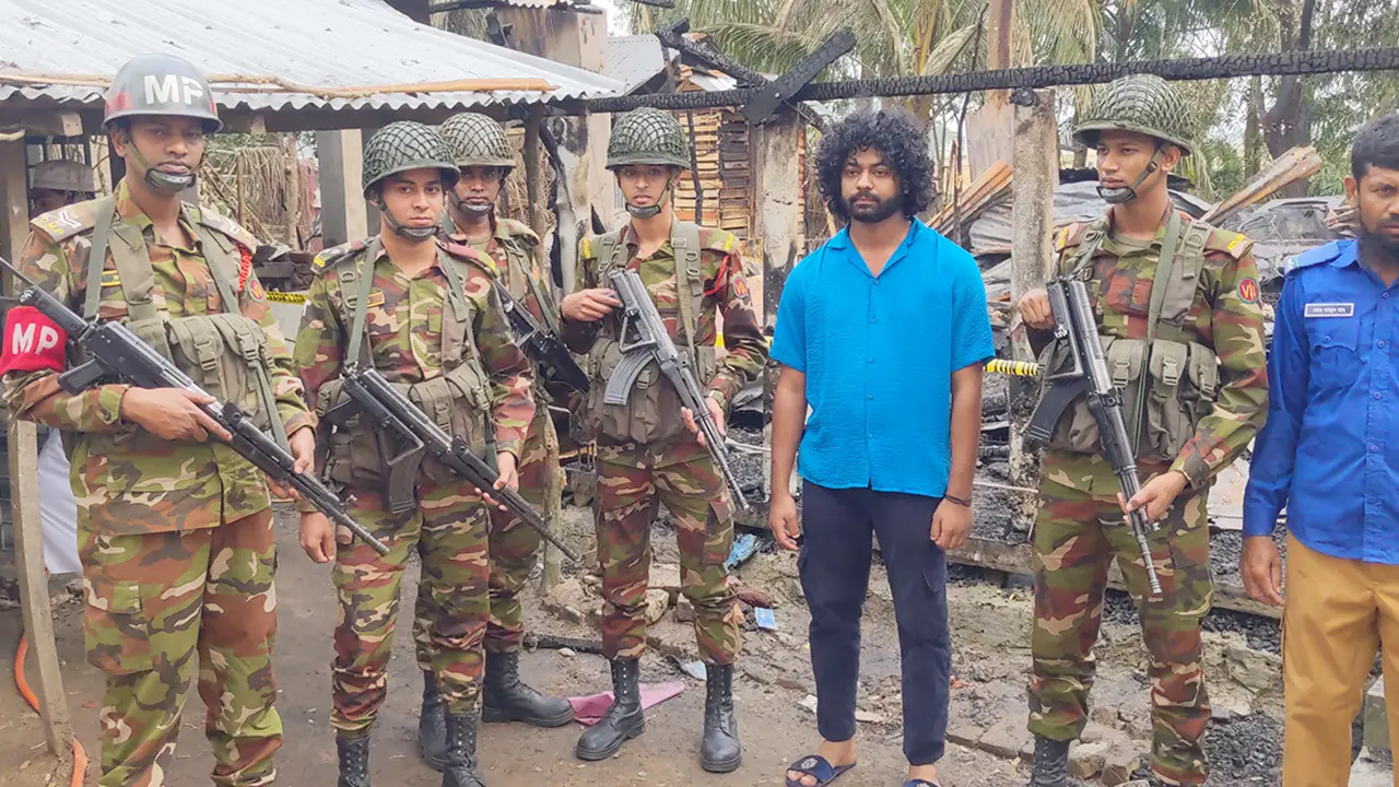 কাফির পরিবারের পাশে সেনাবাহিনী