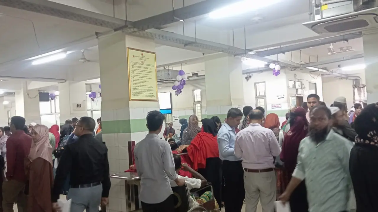 স্বাভাবিক চেহারায় ফিরেছে নিউরোসায়েন্সেস হাসপাতাল