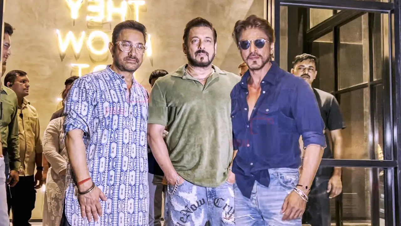 আমিরের ছেলের টানে একসঙ্গে তিন খান