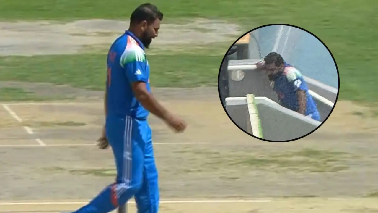 ভারতকে বিপদে ফেলে মাঠ ছাড়লেন শামি