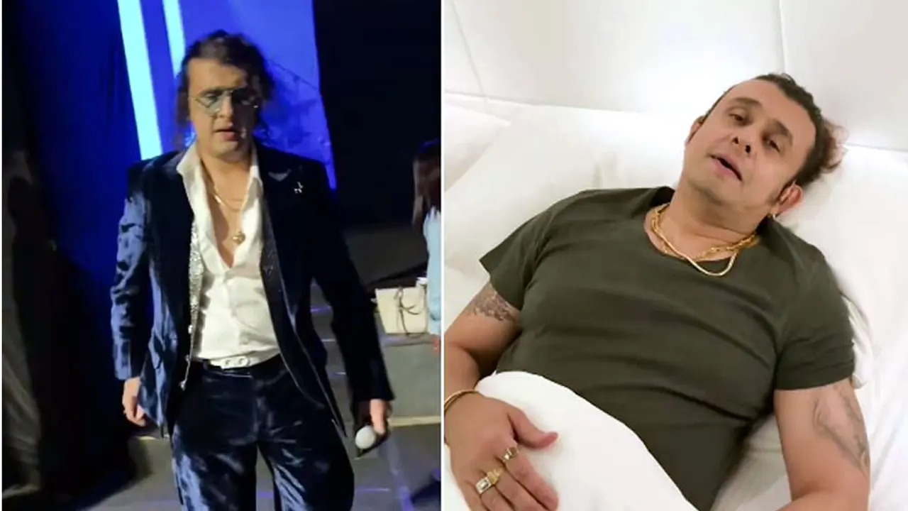 সোজা হতে পারছেন না, ব্যথায় কাতরাচ্ছেন সোনু নিগম