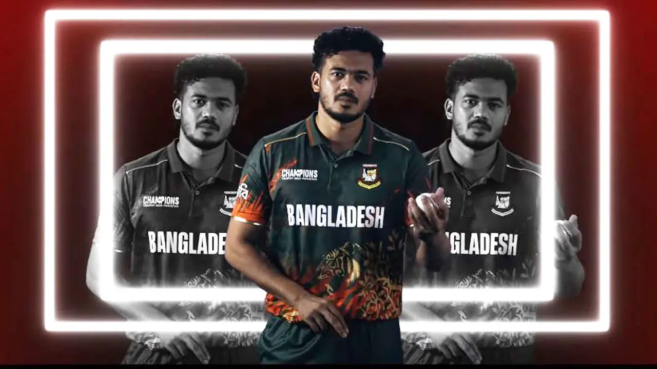 চ্যাম্পিয়ন্স ট্রফির জার্সি উন্মোচন করল বাংলাদেশ
