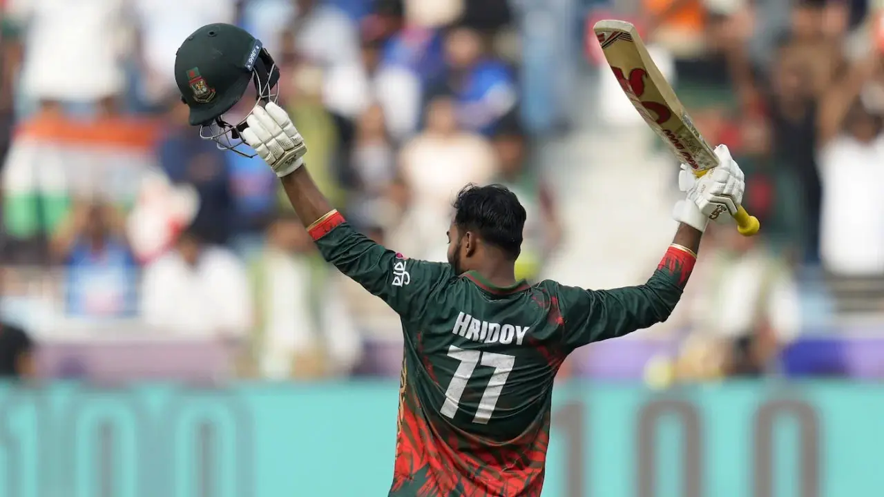ভারতের বিপক্ষে সেঞ্চুরি করেও আক্ষেপ হৃদয়ের