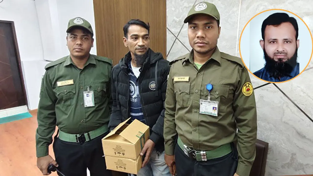 সরকারি ইনজেকশন পাচারকালে ফরহাদ নামে এক ব্যক্তি আটক