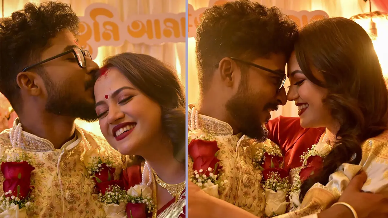 গোপন বিয়ের কথা ফাঁস করলেন অহনা