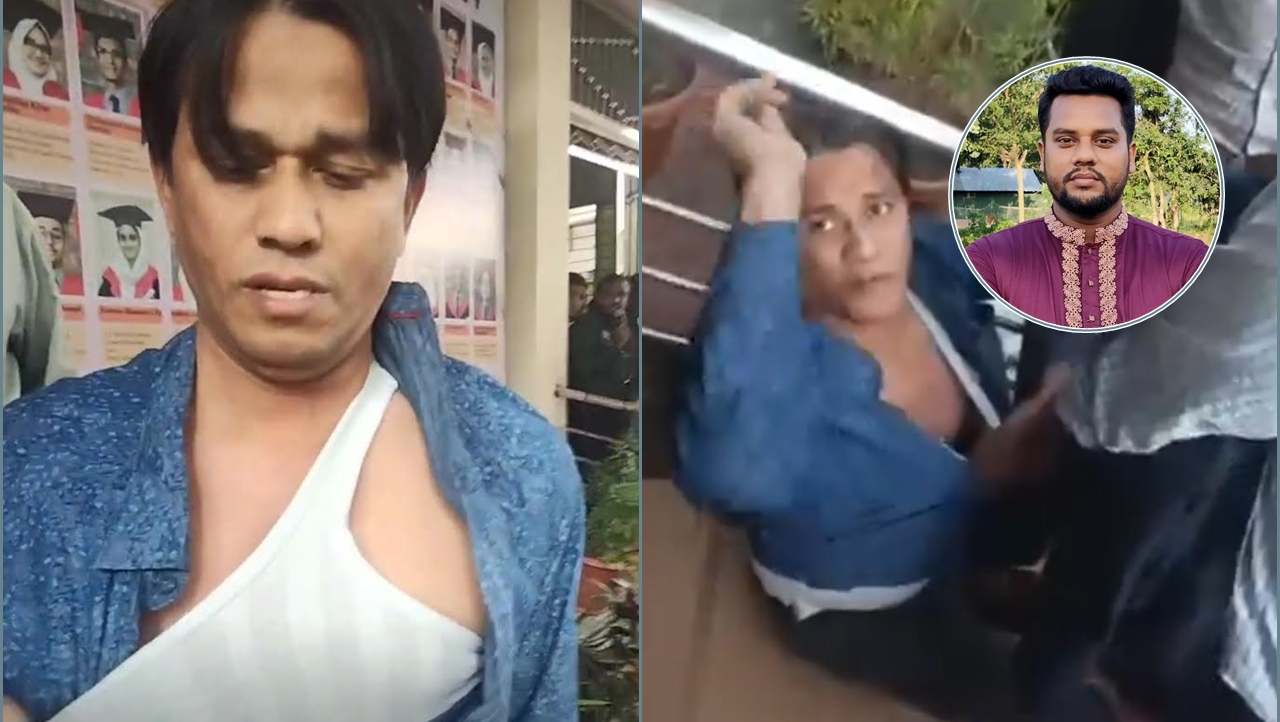 ওসিকে পেটানো সেই স্বেচ্ছাসেবক দল নেতা বহিষ্কার