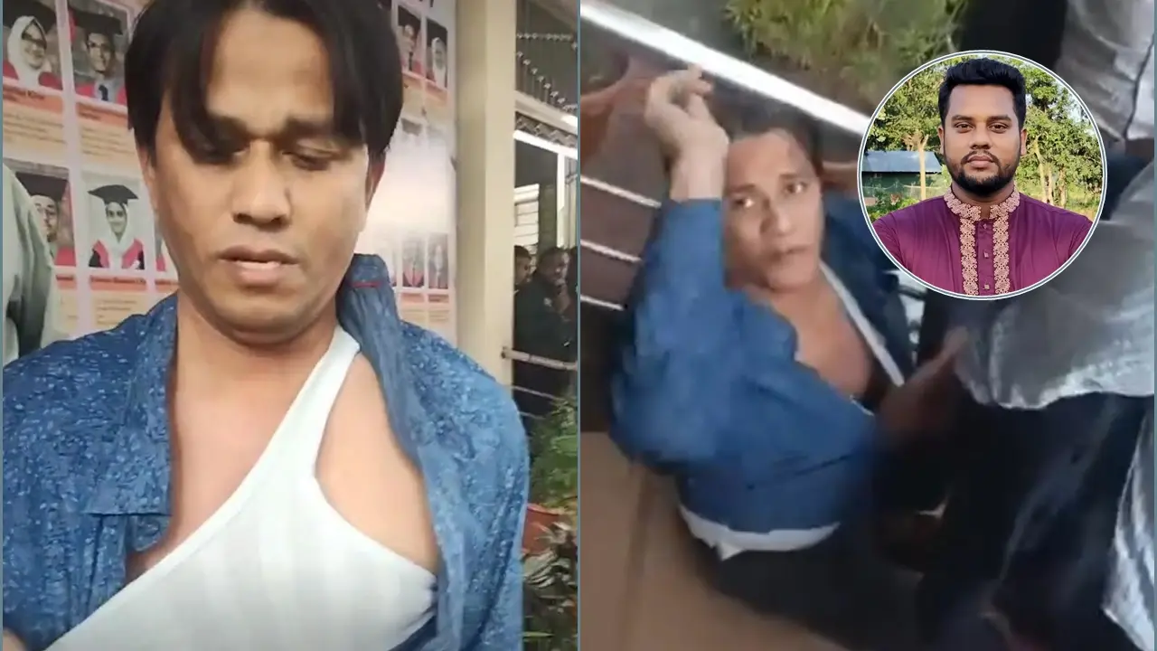 ওসিকে পেটানো সেই স্বেচ্ছাসেবক দল নেতা বহিষ্কার