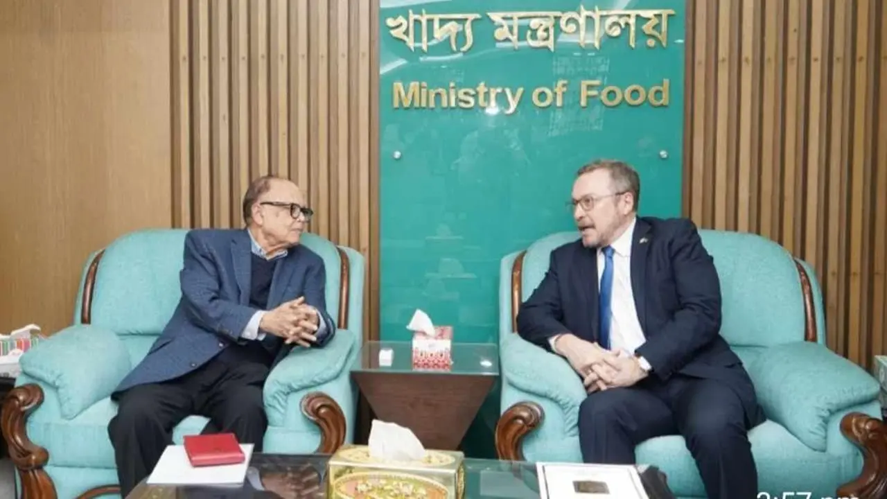 রাশিয়া থেকে গম আমদানির বিষয়ে আলোচনা
