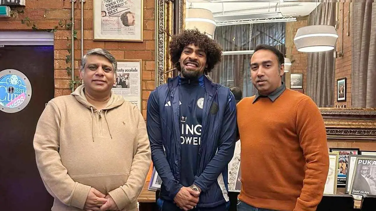 হামজার সঙ্গে সাক্ষাৎ করলেন বাফুফে সভাপতি 
