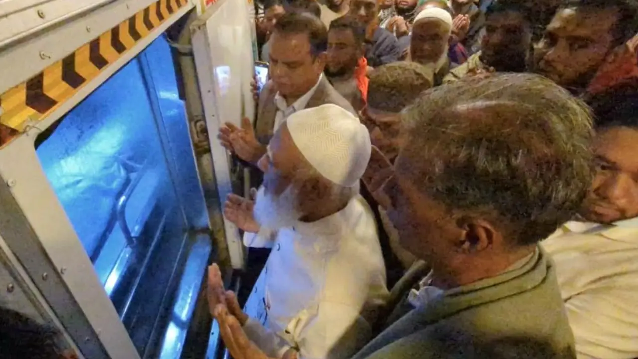 বিএনপি নেতা খালেকের মৃত্যুতে বাসায় ছুটে গেলেন জামায়াত আমির