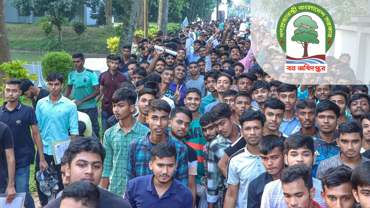 বন অধিদপ্তর নিয়োগ বিজ্ঞপ্তি ২০২৫, নিচ্ছে ৩৩৭ জন