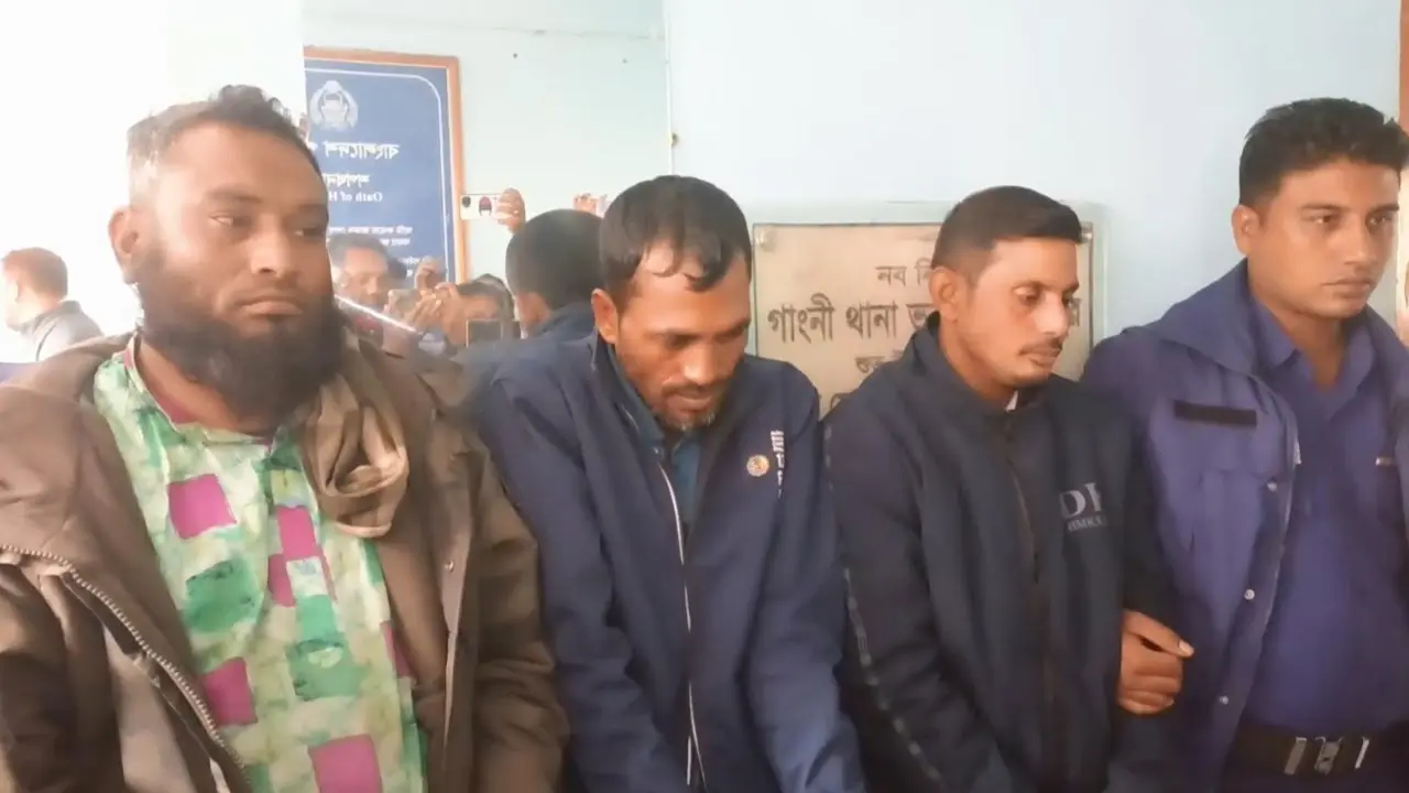 মেহেরপুরে যুবদল সভাপতিকে হত্যার ঘটনায় গ্রেপ্তার ৩