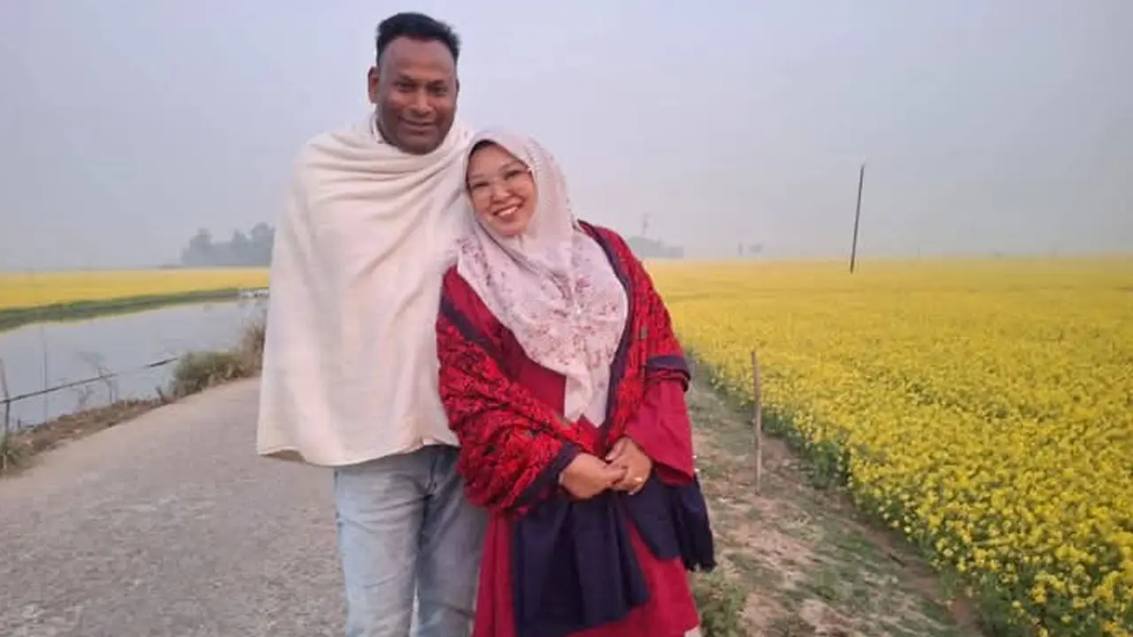 ১৪ বছরের প্রেম, নাটোরে এসে ঘর বাঁধলেন মালয়েশিয়ান নারী