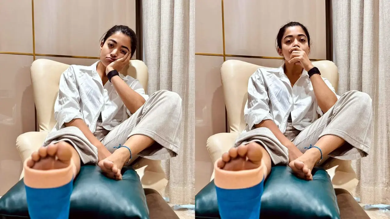 জিমে গিয়ে গুরুতর চোট, ক্ষমা চাইলেন রাশমিকা