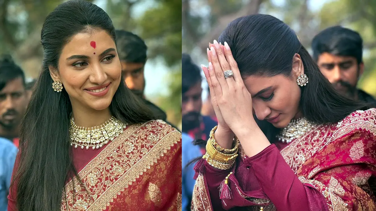 ৬ বছরের মানত পূরণ হলো, মন্দিরে ১৪১টি প্রদীপ জ্বালালেন রুক্মিণী
