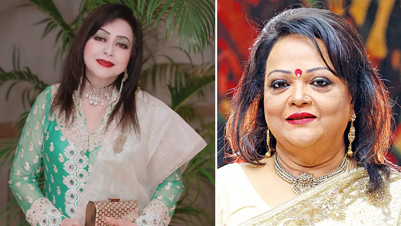 বান্ধবী অঞ্জনার মৃত্যুতে শোকাহত সাবিনা ইয়াসমিন