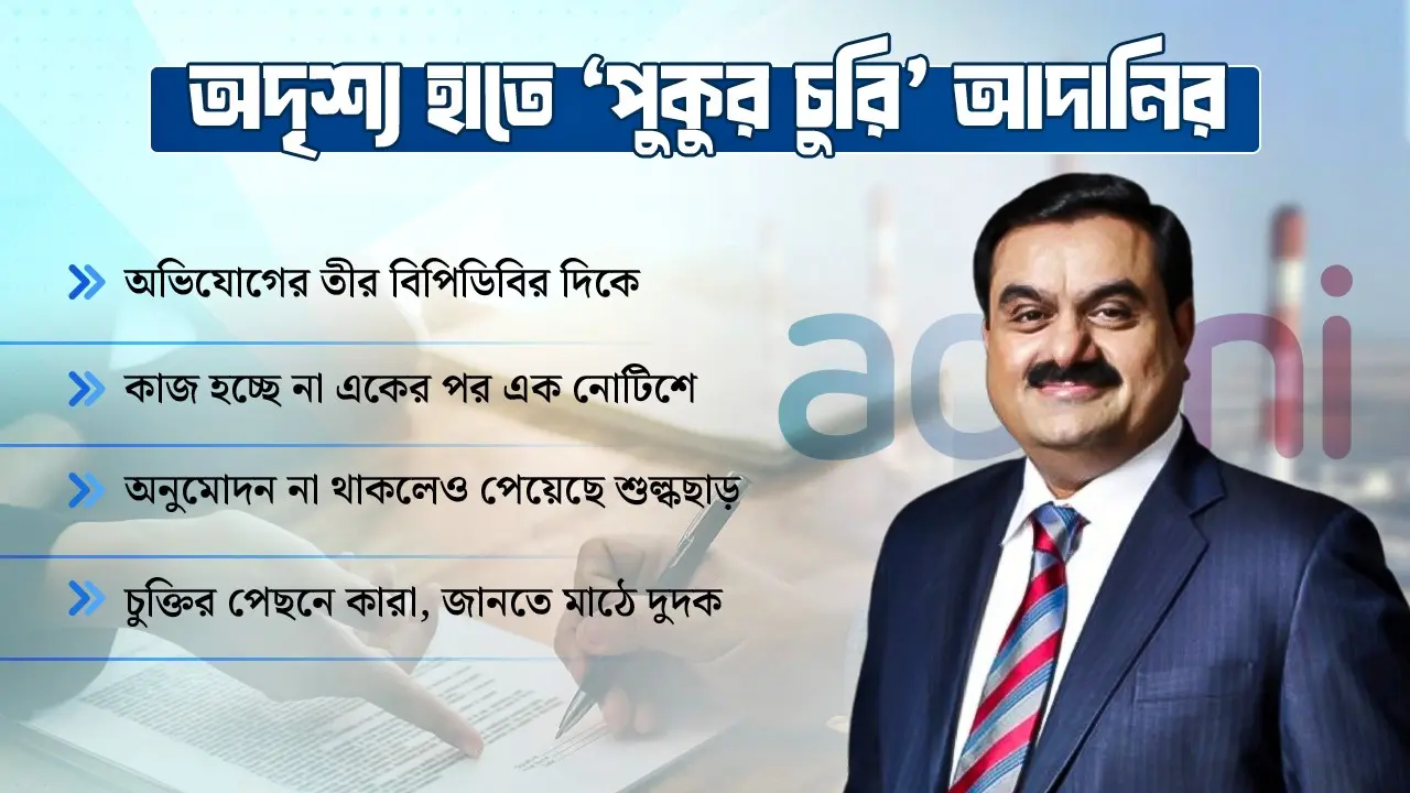 গোপন চুক্তি, আদানির লম্বা হাতে বিপাকে এনবিআর