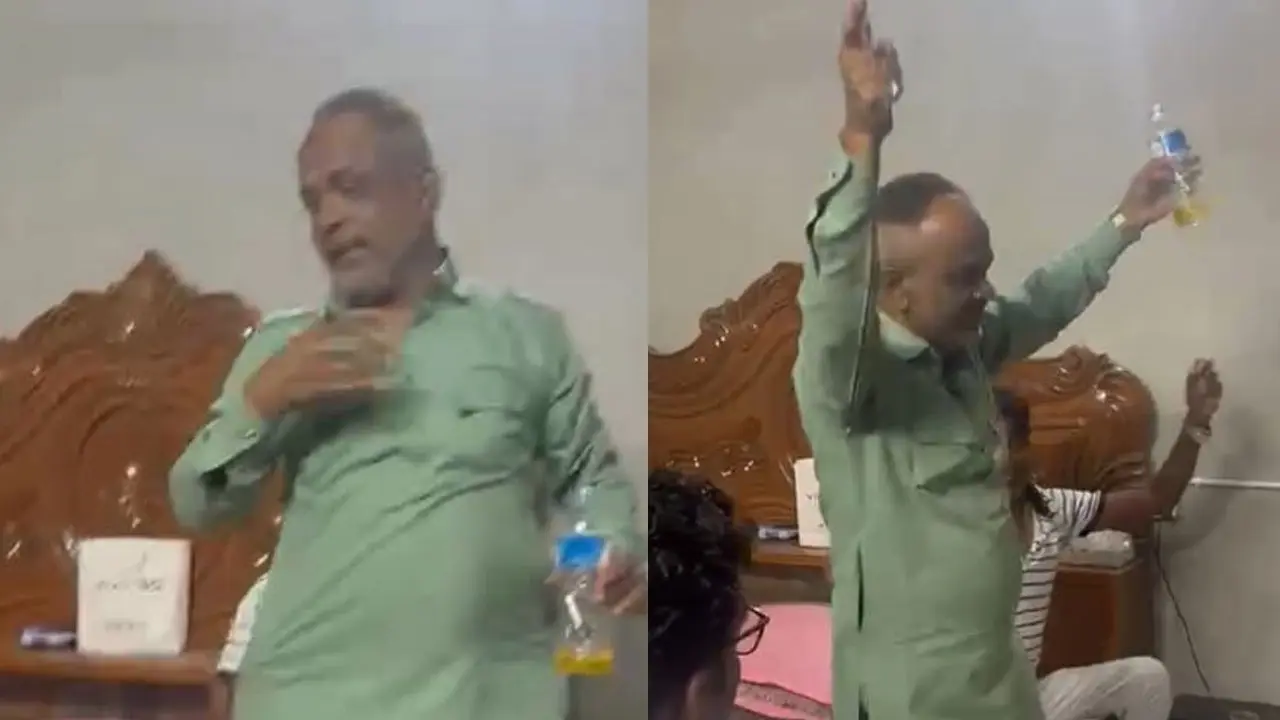 জামিনে মুক্তি পেয়েই মদ পান করে আ.লীগ নেতার নৃত্য, ভিডিও ভাইরাল