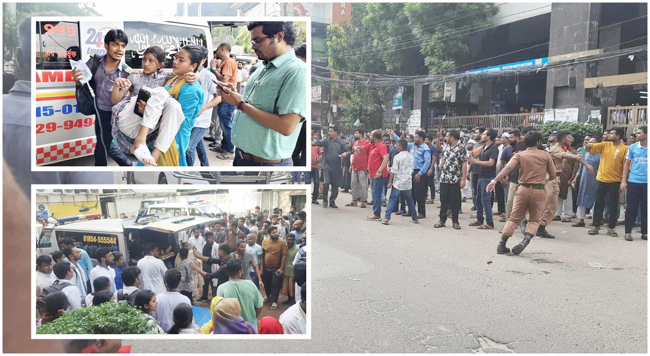 উত্তরায় স্কুল ভবনে বিমান বিধ্বস্ত, মঙ্গলবার রাষ্ট্রীয় শোক ঘোষণা