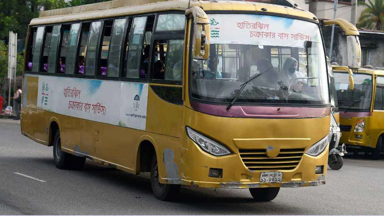 হাতিরঝিলে চক্রাকার বাসে ‘র‌্যাপিড পাস’ কার্ডে ভাড়া আদায় শুরু রোববার