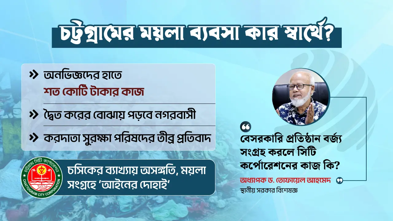 ৪০০ কোটি টাকার ময়লা বাণিজ্য, যাচ্ছে বিএনপি নেতাদের হাতে!